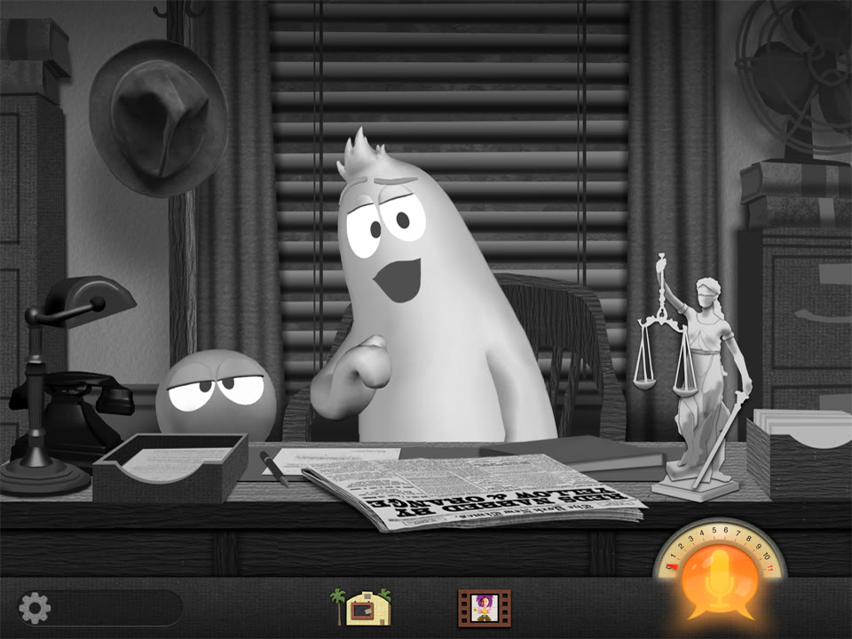 The Winston Show welcome screen